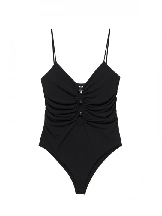Foto van product Pull&Bear Shirt body zwart