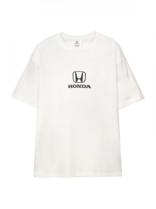 Foto van product Pull&Bear Shirt geel / zwart / wit