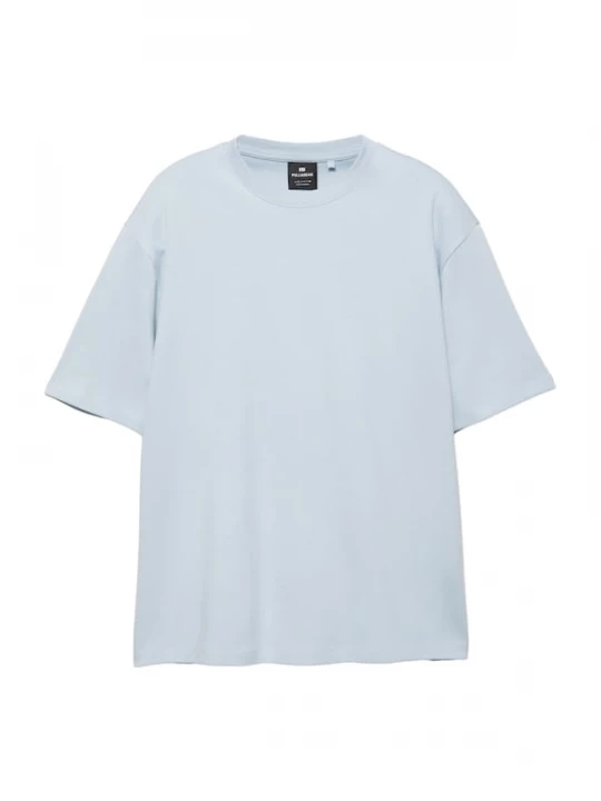 Foto van product Pull&Bear Shirt pastelblauw