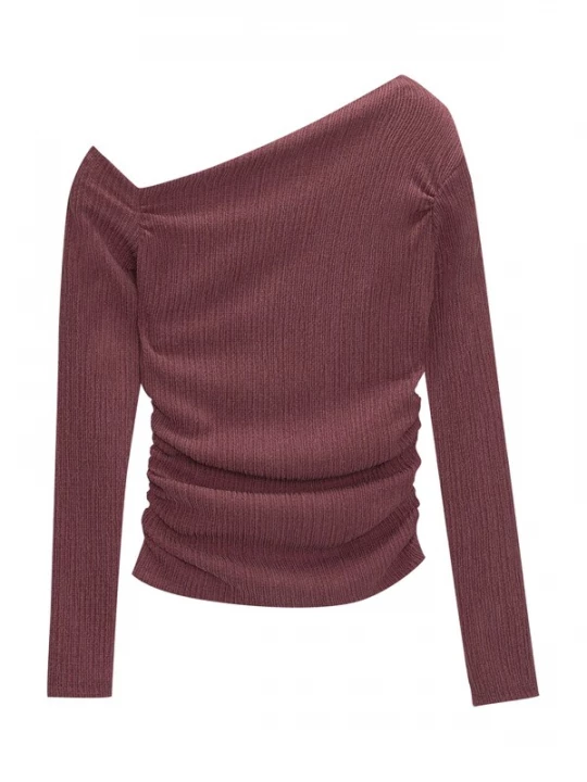 Foto van product Pull&Bear Shirt rosa / bourgogne