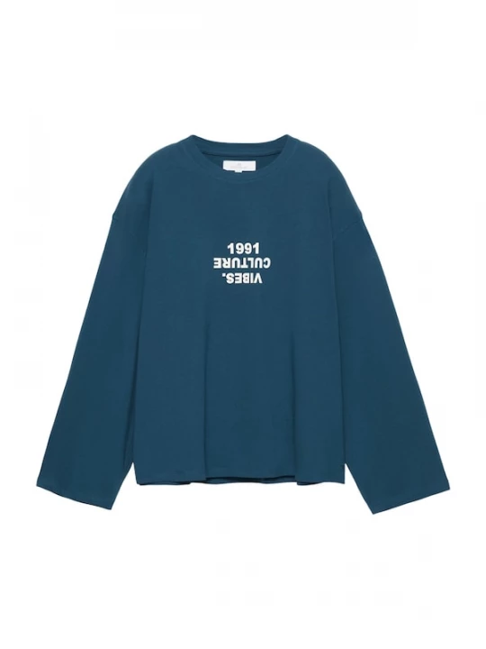 Foto van product Pull&Bear Shirt 'STREET' petrol / wit