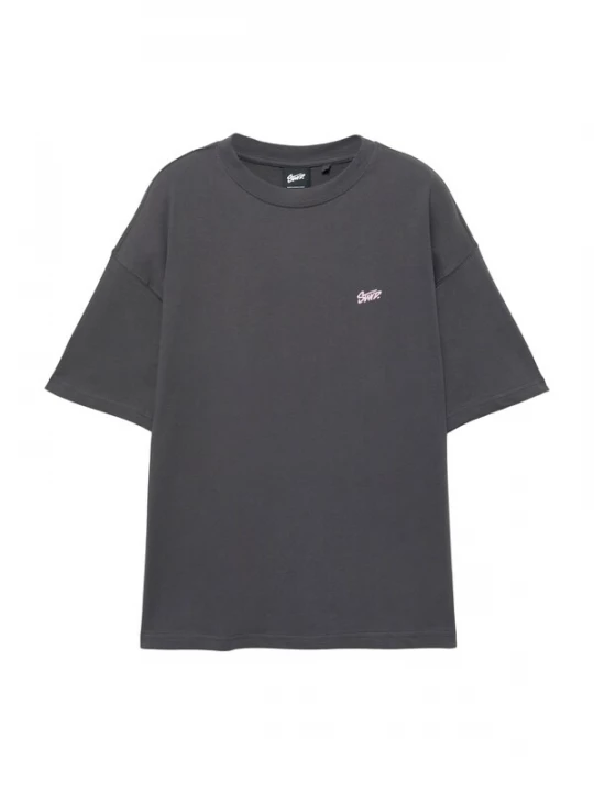 Foto van product Pull&Bear Shirt 'STWD' grijs / lichtroze