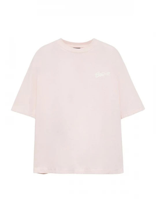 Foto van product Pull&Bear Shirt 'STWD' pastelroze / wit