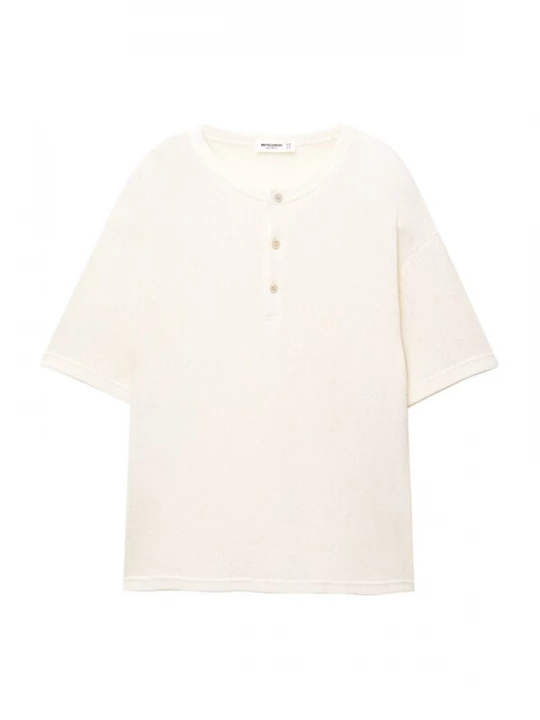 Foto van product Pull&Bear Shirt wolwit