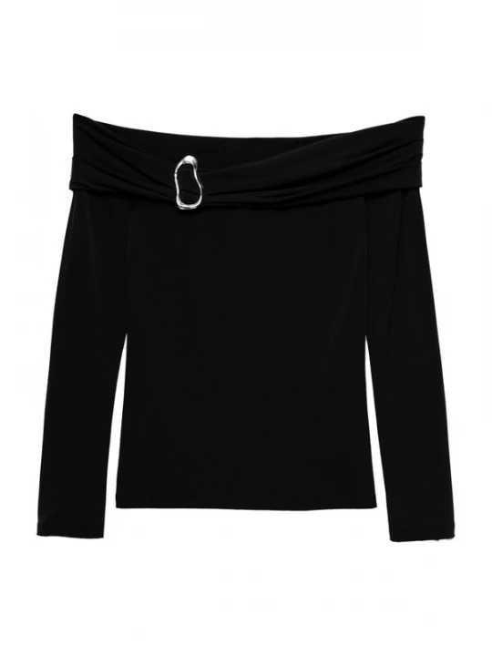 Foto van product Pull&Bear Shirt zwart