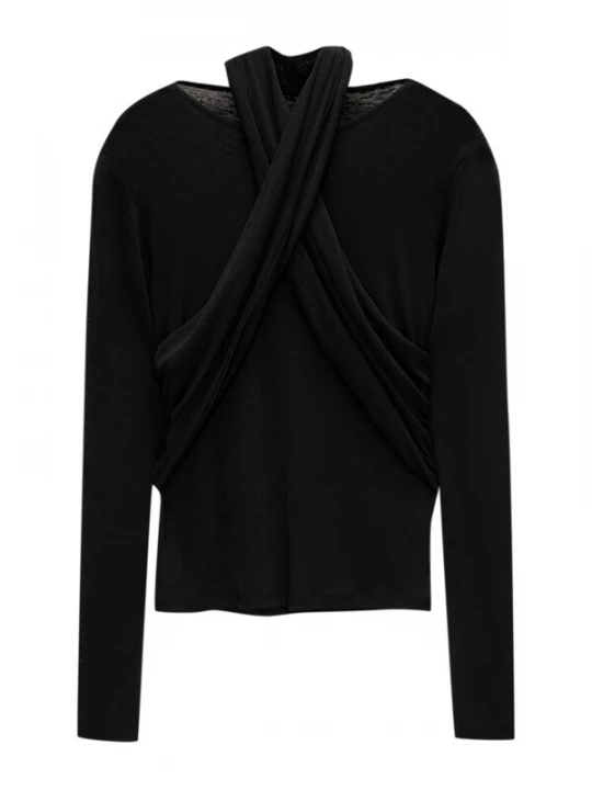 Foto van product Pull&Bear Shirt zwart