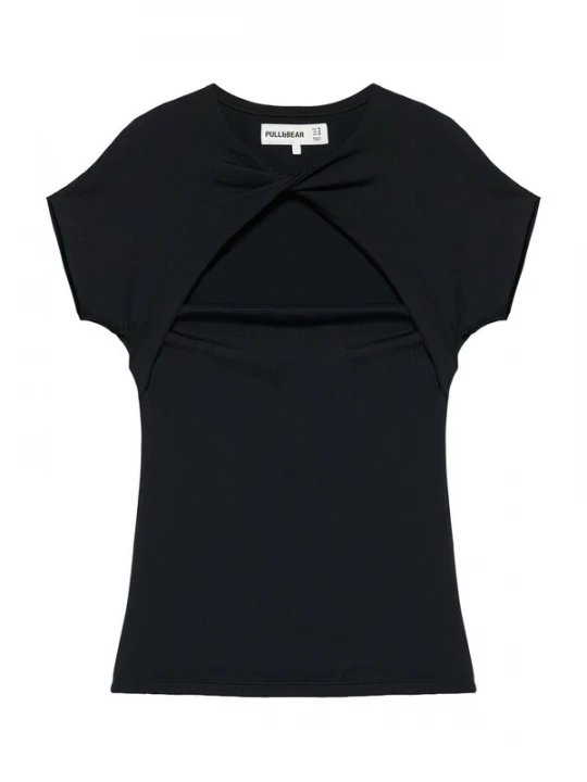 Foto van product Pull&Bear Shirt zwart