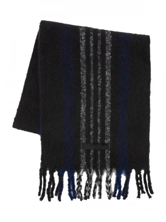Foto van product Pull&Bear Sjaal donkerblauw / grijs / zwart