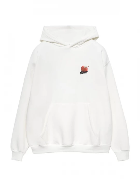 Foto van product Pull&Bear Sweatshirt 'Cereza STWD' groen / rood / zwart / wit