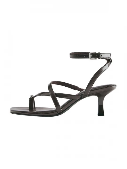 Foto van product Pull&Bear Teenslipper donkerbruin