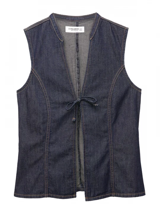 Foto van product Pull&Bear Top donkerblauw