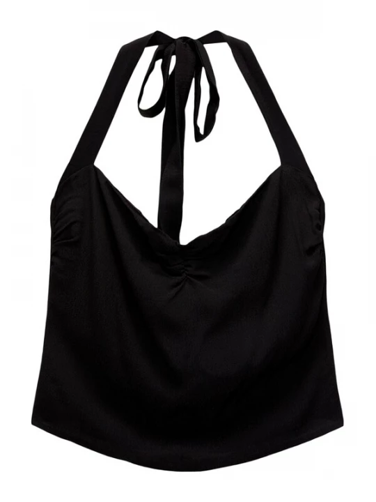 Foto van product Pull&Bear Top zwart
