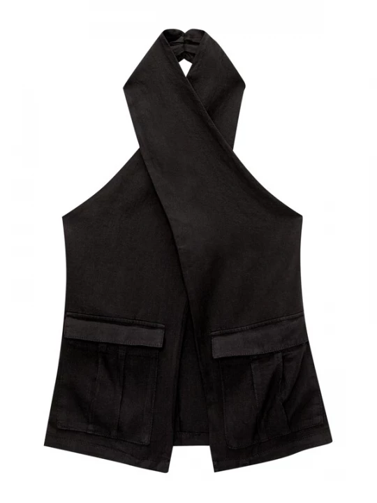 Foto van product Pull&Bear Top zwart