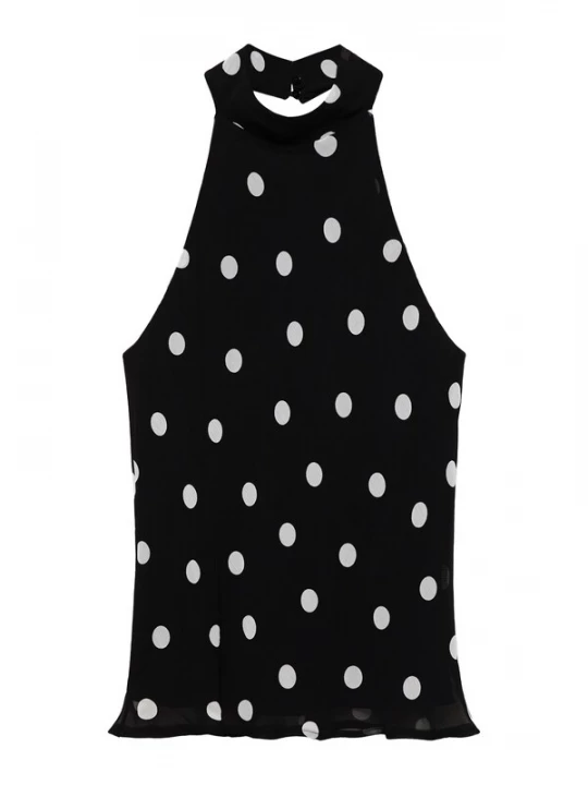 Foto van product Pull&Bear Top zwart / wit