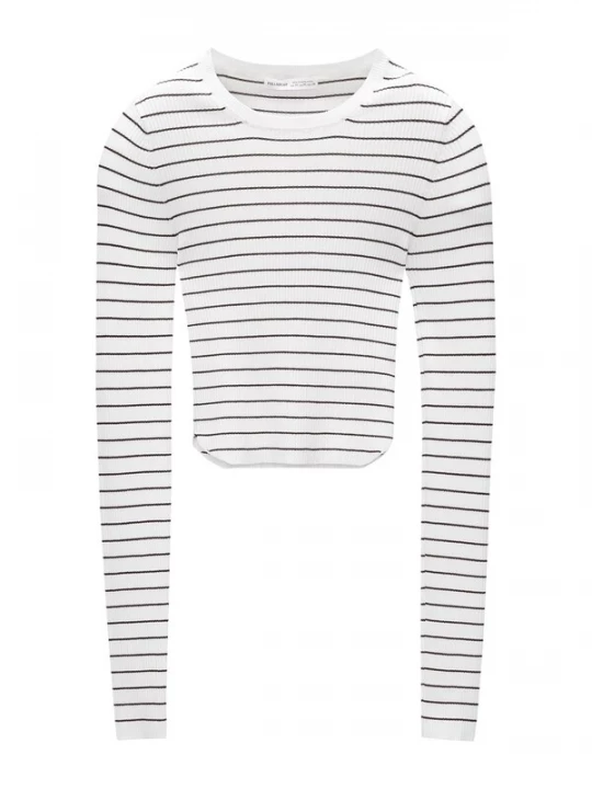 Foto van product Pull&Bear Trui zwart / wit