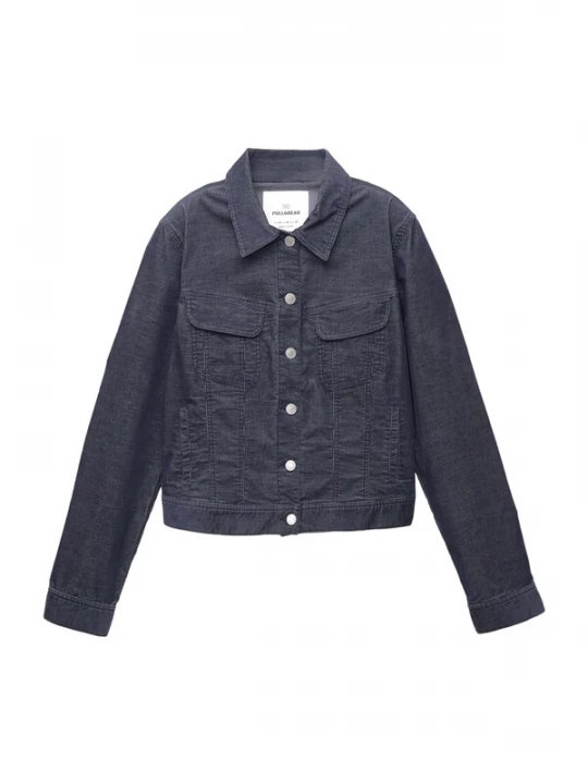 Foto van product Pull&Bear Tussenjas donkerblauw