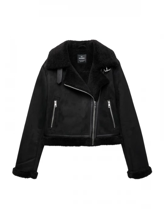 Foto van product Pull&Bear Tussenjas zwart
