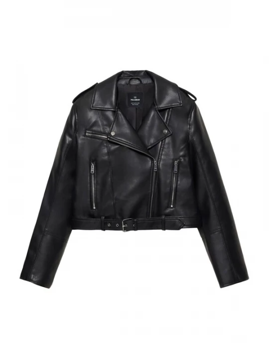 Foto van product Pull&Bear Tussenjas zwart