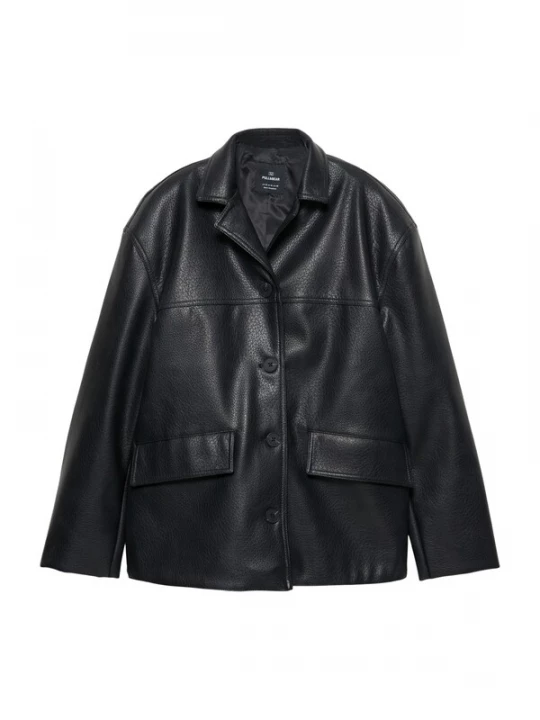 Foto van product Pull&Bear Tussenjas zwart