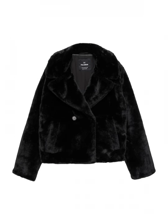 Foto van product Pull&Bear Winterjas zwart