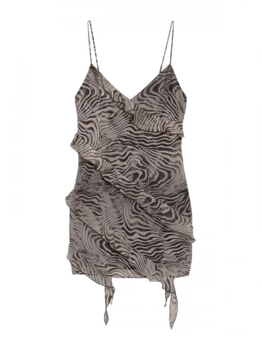 Foto van product Pull&Bear Zomerjurk cappuccino / zwart