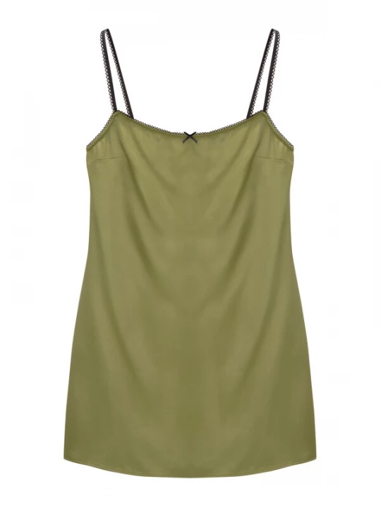 Foto van product Pull&Bear Zomerjurk kiwi / zwart