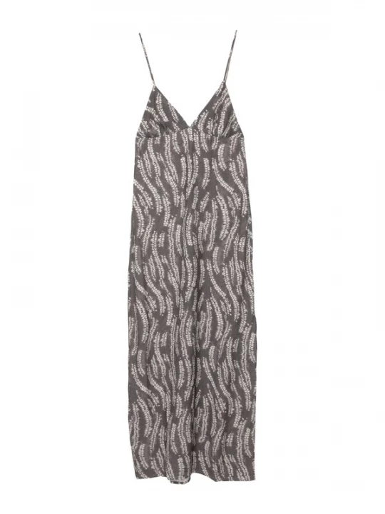 Foto van product Pull&Bear Zomerjurk smoky blue / offwhite