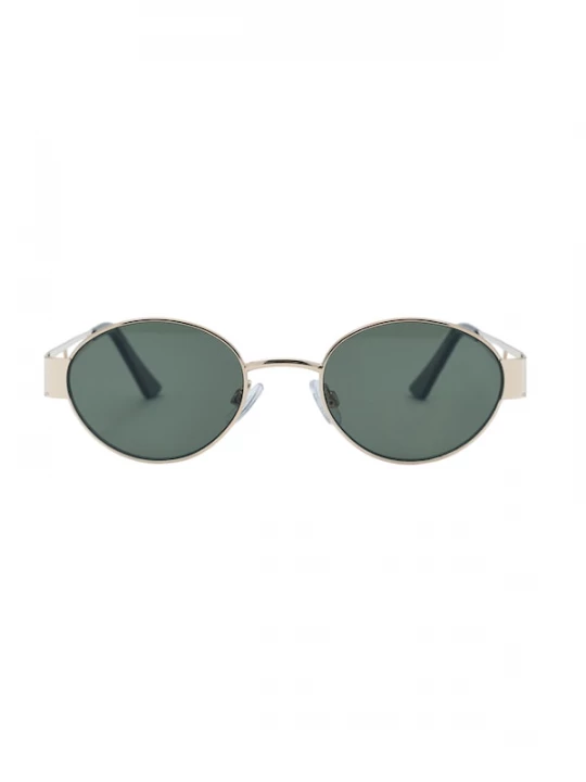 Foto van product Pull&Bear Zonnebril goud / jade groen
