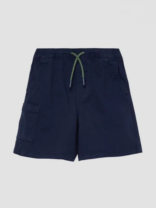 Foto van product Pull-on bermuda met cargozak s.Oliver blauw