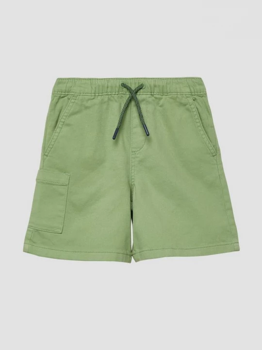 Foto van product Pull-on bermuda met cargozak s.Oliver groen