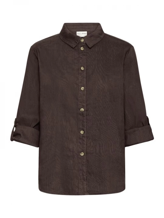Foto van product Pulz Blouse 'PZLUCA' mokka