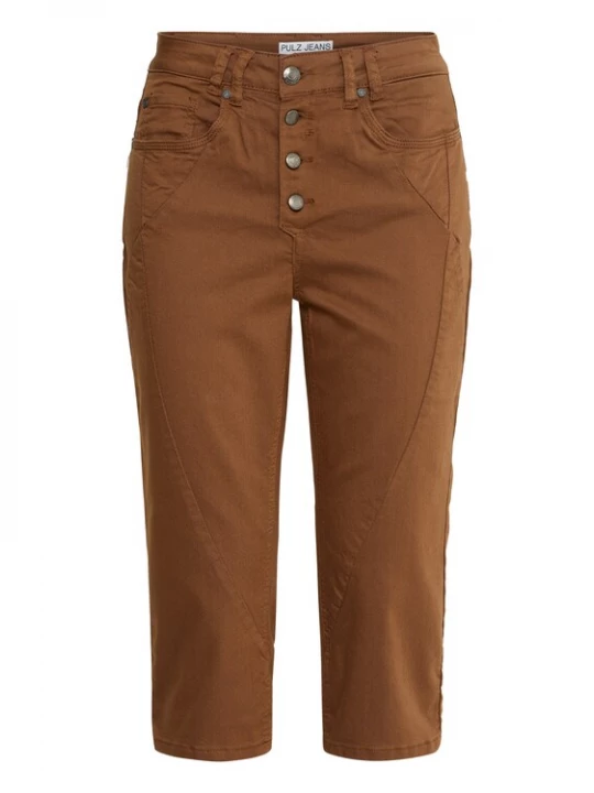 Foto van product PULZ Jeans Broek ' Rosita' bruin
