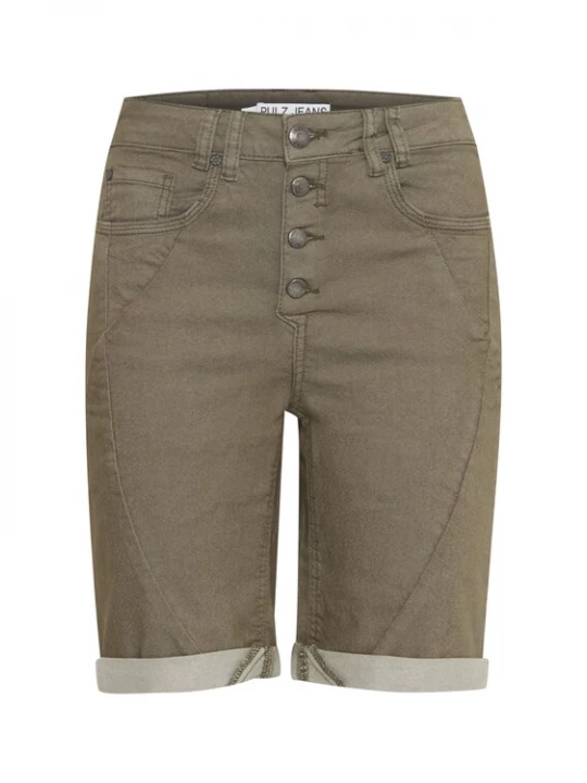 Foto van product PULZ Jeans Broek 'Rosita' kaki