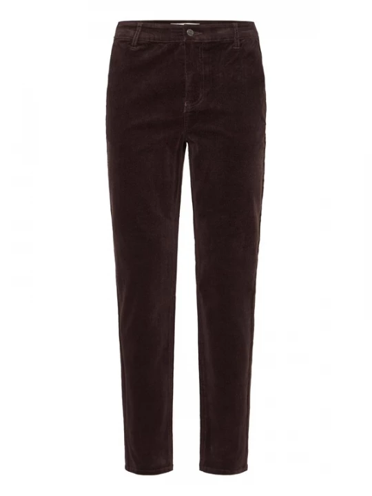 Foto van product PULZ Jeans Chino 'Sally' donkerbruin