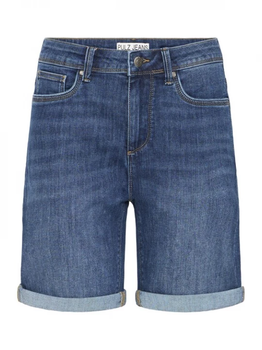 Foto van product Pulz Jeans 'KAYLA' blauw denim