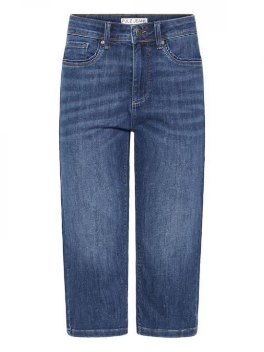 Foto van product Pulz Jeans 'KAYLA' blauw denim