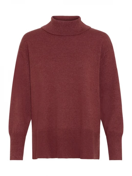 Foto van product PULZ Jeans Trui ' Steffi' rood gemêleerd