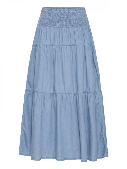 Foto van product Pulz Rok 'PZJILL' blauw