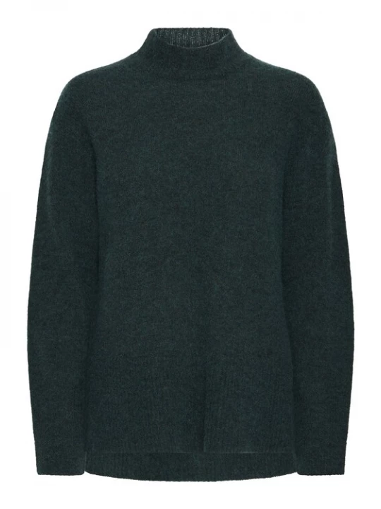 Foto van product Pulz Trui 'PZASTRA' groen / groen gemêleerd