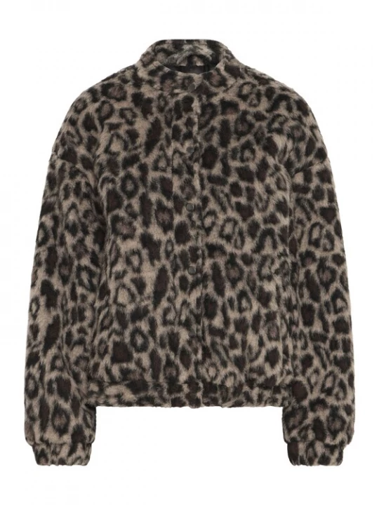 Foto van product Pulz Tussenjas 'PZROSIE' beige / bruin / zwart