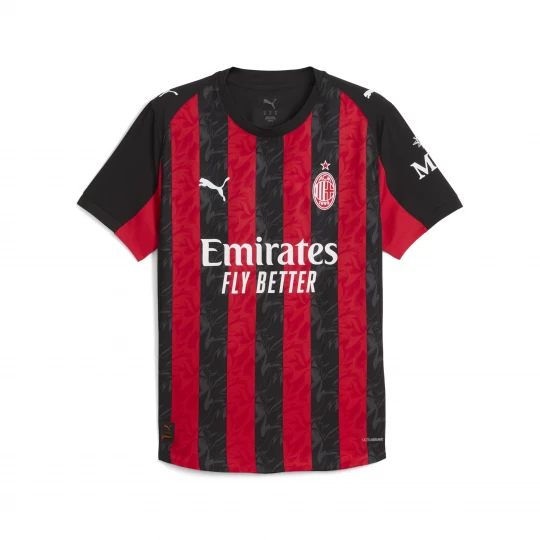 Foto van product PUMA AC Milan 25 / 26 Authentic thuisshirt voor Heren, Zwart / Rood