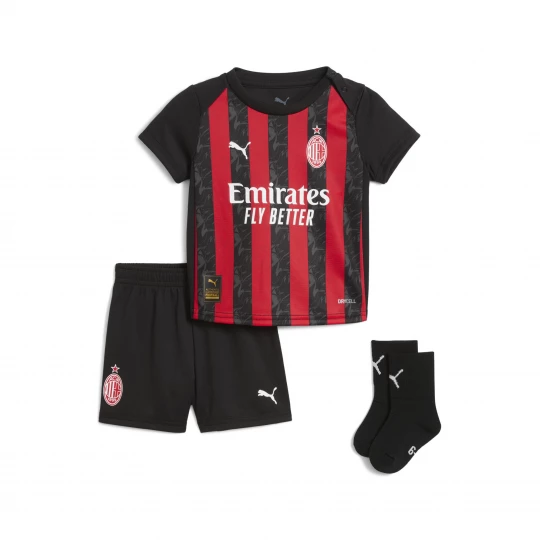 Foto van product PUMA AC Milan 25 / 26 baby-thuistenue, Zwart / Rood