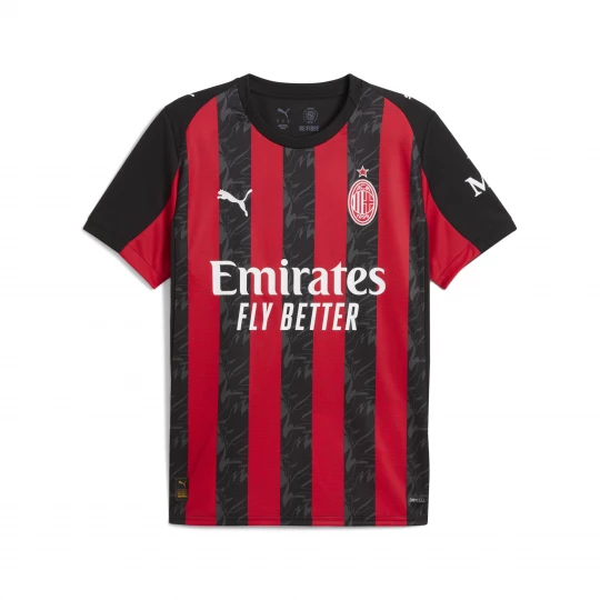 Foto van product PUMA AC Milan 25 / 26 thuisshirt voor Heren, Zwart / Rood