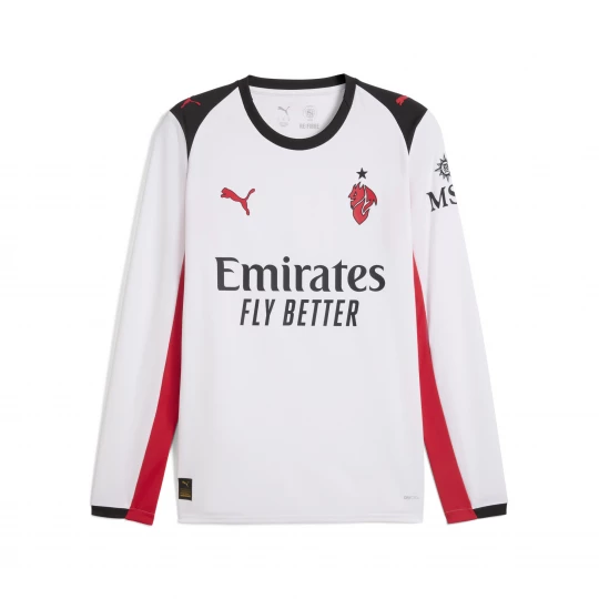 Foto van product PUMA AC Milan 25 / 26 uitshirt met lange mouwen voor Heren, Rood / Wit