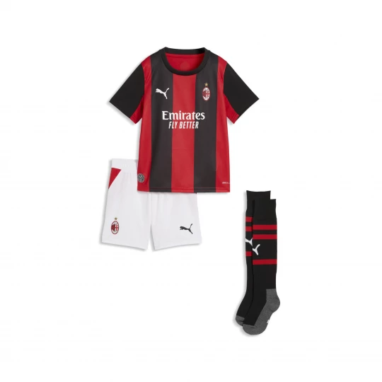 Foto van product PUMA AC Milan 26 / 27 mini-thuistenue, Zwart / Rood