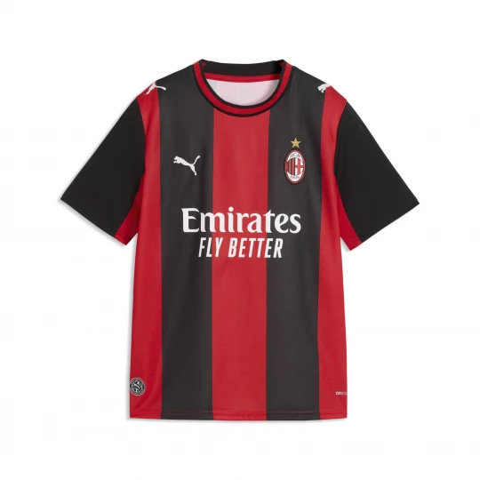 Foto van product PUMA AC Milan 26 / 27 thuisshirt, Zwart / Rood