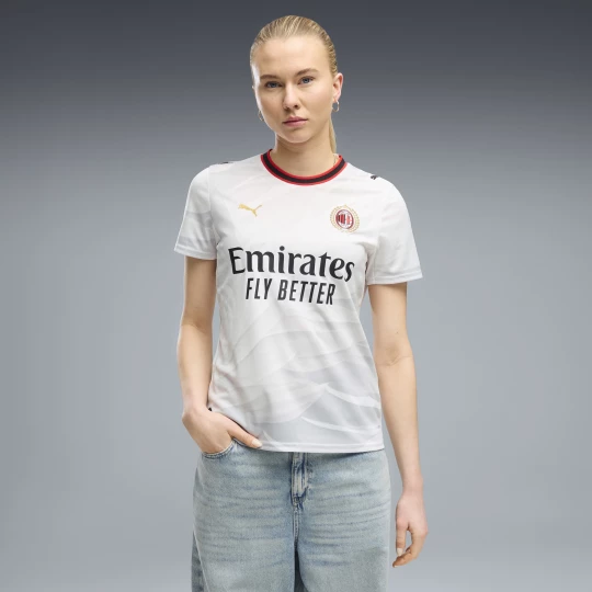 Foto van product PUMA AC Milan 26 / 27 uitshirt voor Dames, Wit / Goud