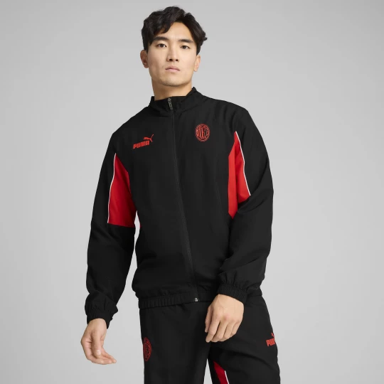 Foto van product PUMA AC Milan ftblARCHIVE jas voor Heren, Zwart / Rood