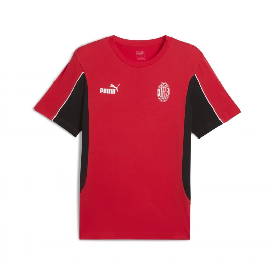 Foto van product PUMA AC Milan ftblARCHIVE T-shirt voor Heren, Zwart / Rood
