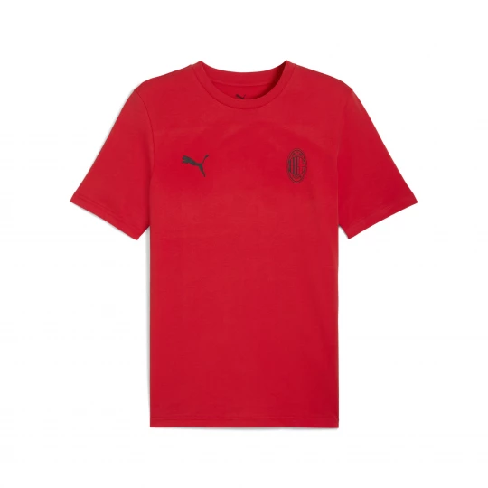 Foto van product PUMA AC Milan FtblEssentials T-shirt voor Heren, Zwart / Rood